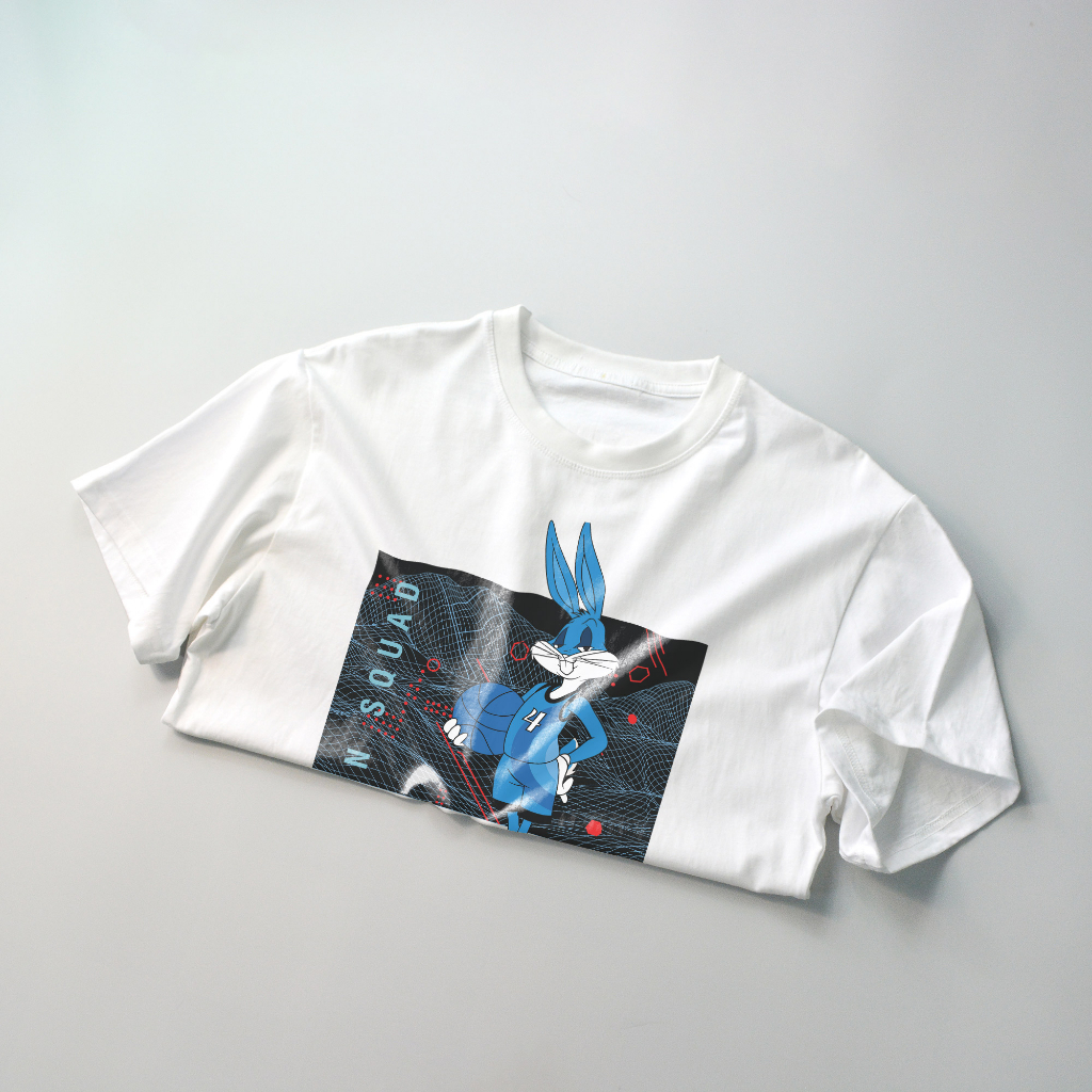 Áo Phông Nam PlayRabit Local Brand KATUSCO Premium 100% Cotton A2307, Form Oversized, Trẻ Trung, Cá Tính