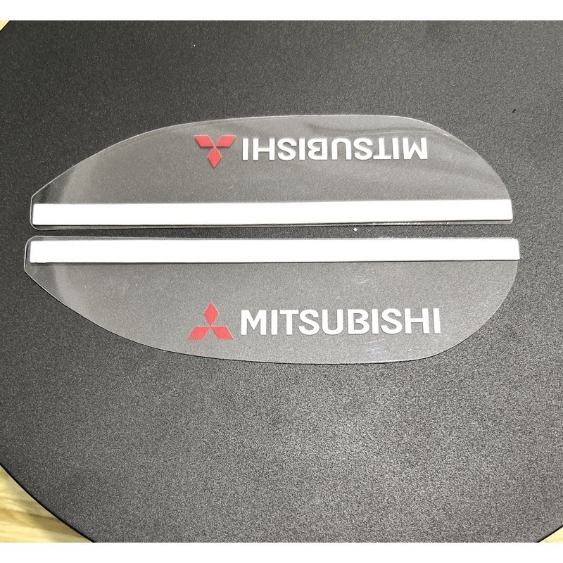 Combo 2 miếng dán vè che mưa gương chiếu hậu có logo theo hãng xe - vè che mưa chống nước hiệu quả