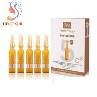 Hộp 5 ống mtd dsp bright – tinh chất dưỡng sáng đều màu da, giảm đốm sắc tố