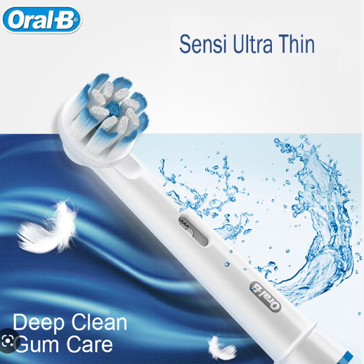 Bàn chải điện Oral.B Extra Sensitive và set đầu thay với lông siêu mềm cho răng nhạy cảm