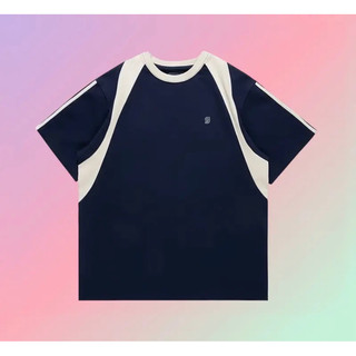 Áo Thun Babytee Phối Màu Tím Than Siêu Hot