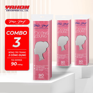 Combo 2 bịch Bông tẩy trang 120 miếng