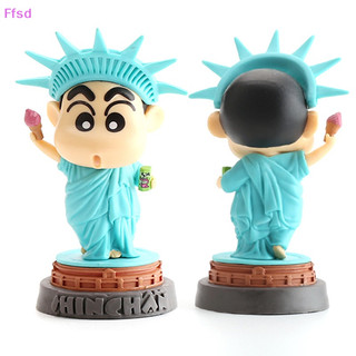 Mô hình tượng shin chan cosplay tượng nữ thần tự do