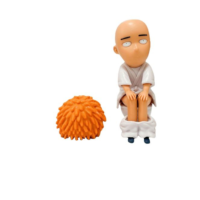 Mô Hình Nhân Vật Saitama dễ thương, Tượng one punch man cute trang trí decor