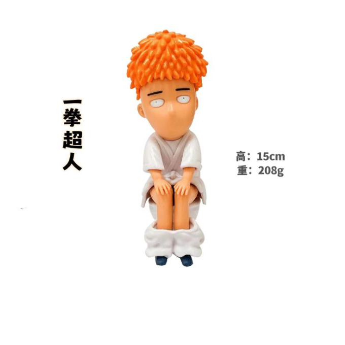 Mô Hình Nhân Vật Saitama dễ thương, Tượng one punch man cute trang trí decor