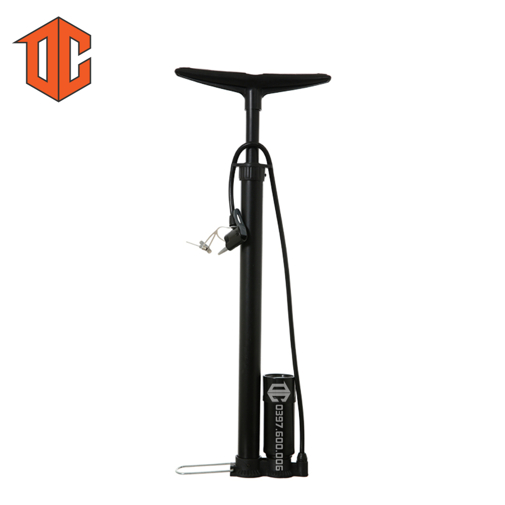 Bơm xe đạp áp suất cao 150 Psi có đồng hồ cao cấp chính hãng Thiết kế thông minh lực bơm nhẹ nhàng Đồ Nghề DC – BXD04