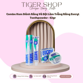Combo Kem Đánh Răng Và Bột Làm Trắng Răng Eucryl Toothpowder - 62gr