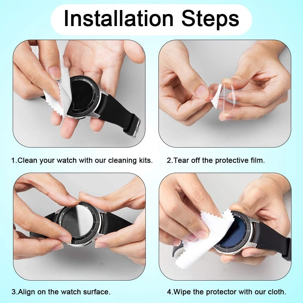 - Kính 9H Samsung Galaxy Watch 6,5,4 40mm 44mm 45mm  mài cạnh bề