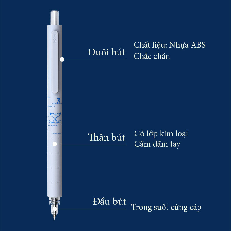 Bút gel Kaco Rocket Phiên Bản đặc biệt lẻ và bộ