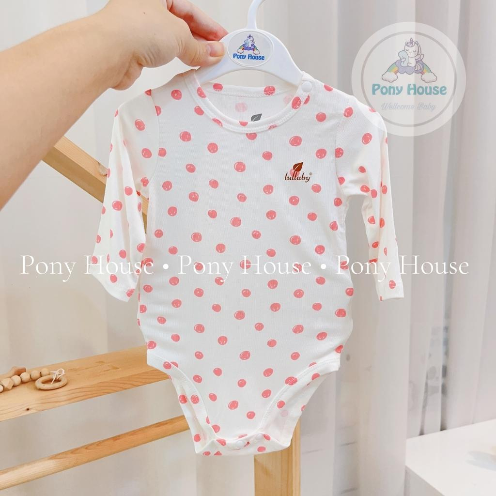 Body Chip Dài Tay Lullaby Bodysuit Chất Petit Cho Bé Trai Bé Gái Từ Sơ Sinh đến 9 Tháng