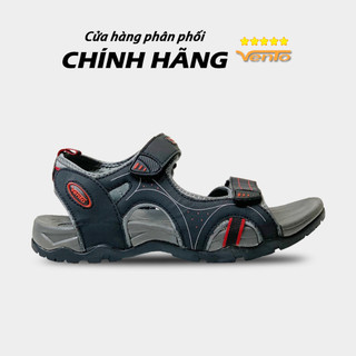 [ FORM TO LÙI 1 SIZE] Giày Big Size Sandal Vento Nam Chính Hãng  - NV3610B Đen