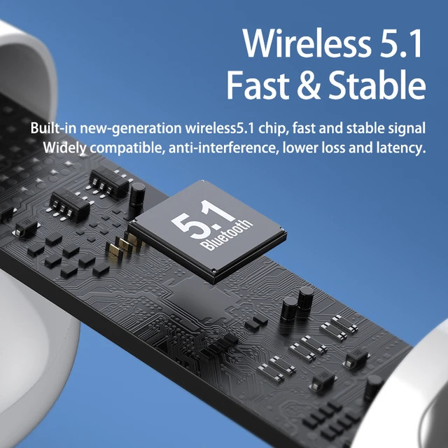 Tai nghe Bluetooth True Wireless Remax TWS-10 Plus chuẩn 5.1 tích hợp màn hình LED báo dung lượng Pin