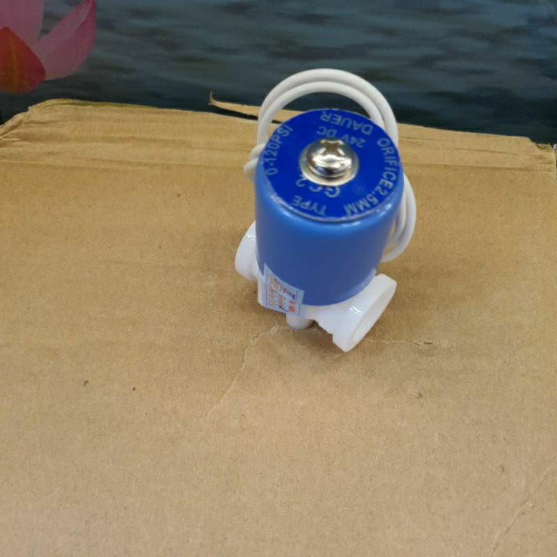Van điện từ DAUER 24V  - Hàng chính hãng -Chuyên dùng cho máy lọc nước RO, ngăn không cho nước thẩm thấu tự do
