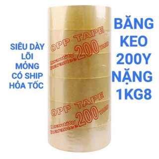 Băng keo băng dính trong 4,8cm-200yard