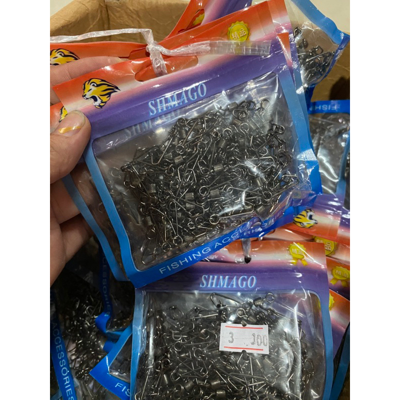 Combo 10cai khóa link câu cá 2 vòng siêu chắc