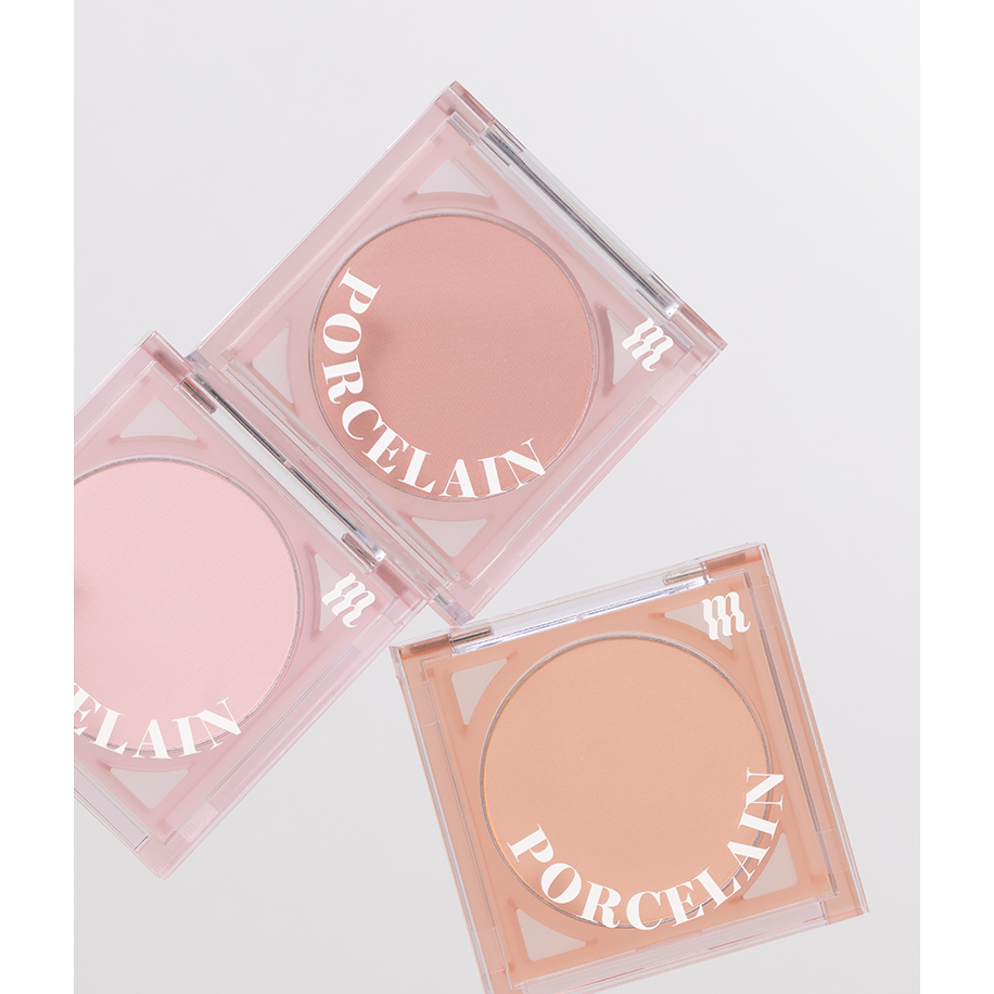 [NEW] Phấn Má Hồng Dạng Nén Mịn Nhẹ, Lâu Trôi Merzy Porcelain Cheek Blusher 4.2g