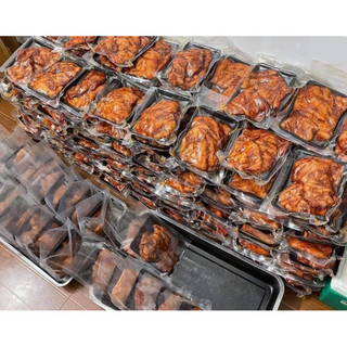 thịt nọng heo xá xíu khay 500gr