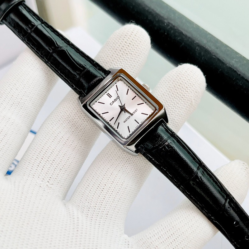 Đồng hồ nữ dây da Casio chính hãng Anh Khuê LTP-V007L-7E1UDF