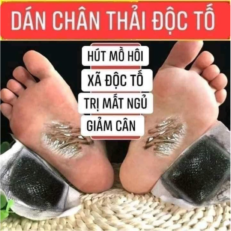 MIẾNG DÁN THẢI ĐỘC BÀN CHÂN