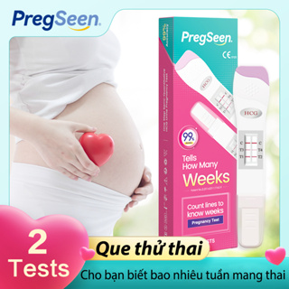 Pregseen Que thử thai cho bạn biết một vài tuần mang Bút thử thai sớm Giao