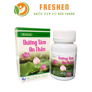 DƯỠNG TÂM AN THẦN Đại Uy hộp 100viên - giúp ăn ngủ ngon nguồn gốc dược liệu