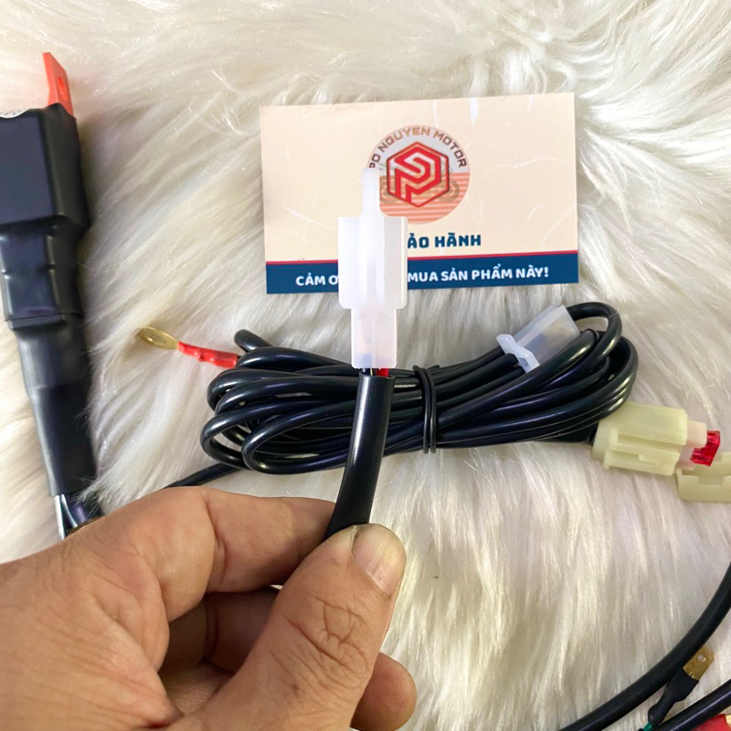 Bộ dây relay SiHai 40A chuyển đổi 2 kèn cho xe máy 1