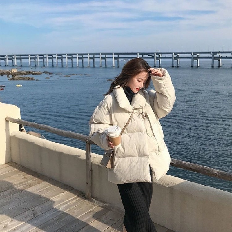 Áo phao vạt Hàn Quốc siêu ấm loại 1 (hàng sẵn) HOT | BigBuy360 - bigbuy360.vn