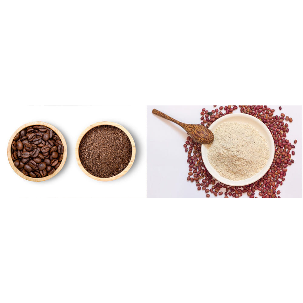 Bột ủ trắng đậu đỏ cafe OZUNA cho body và mặt giúp làn da trắng sáng mịn màng, giảm thâm sạm da