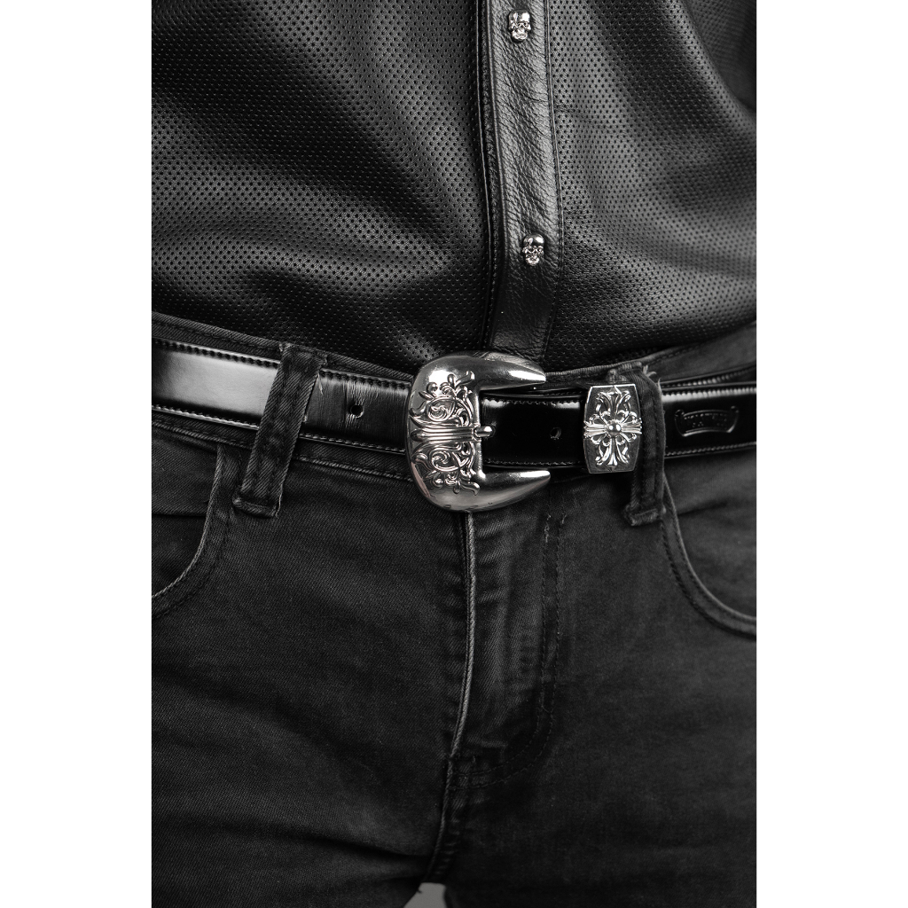 Thắt lưng da bò , Thắt lưng The Cross 30mm