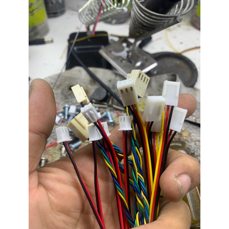 Jack 4 pin,3 pin,2pin,9pin,6pin đực-cái fan VGA-led chiều dài dây 30cm,15cm,10cm