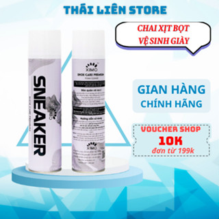  Chai xịt vệ sinh giày Sneaker 300ml bọt tuyết bình sịt làm sạch giầy cao cấp lọ dung dịch giặt khô không cần dùng nước 