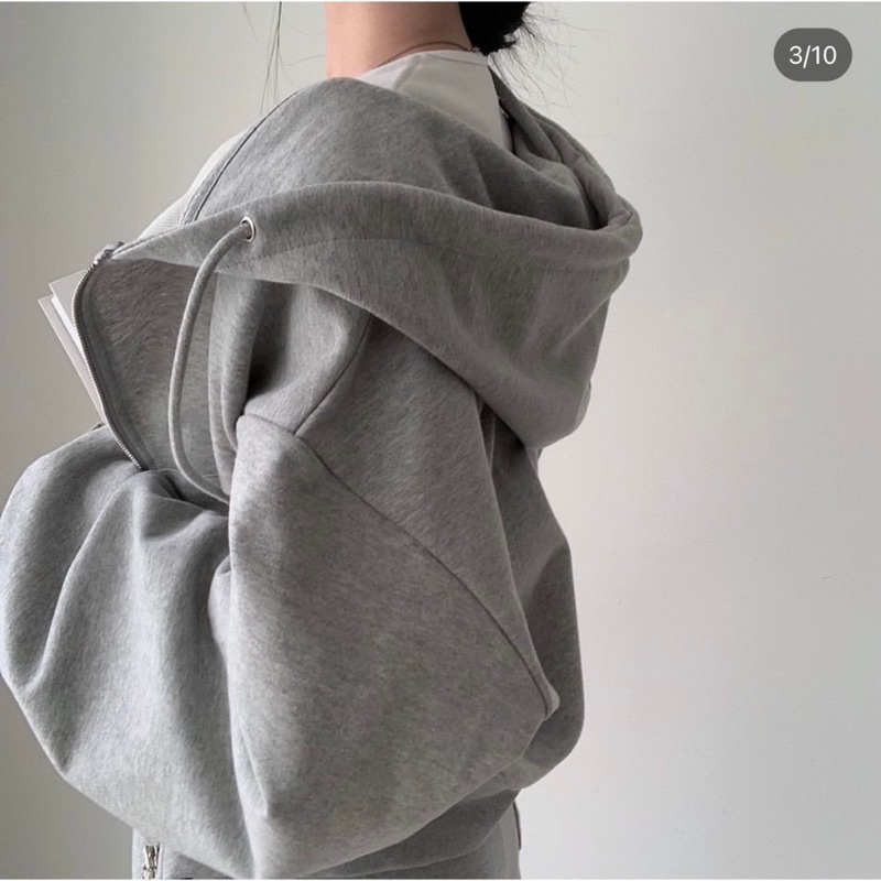 Áo khoác Nỉ Crotop Hàn dáng rộng siêu xinh , Áo Sweater Nỉ Dài Tay ( có bigsize)