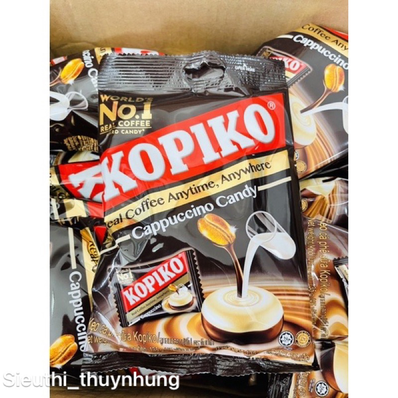 Nhập khẩu  Kẹo hương cà phê Kopiko bịch 135g
