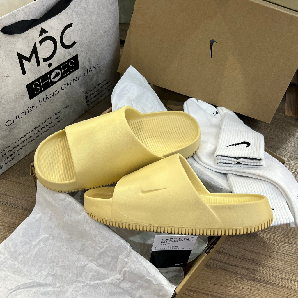 Dép N.i.k.e Calm Slide *Seasame* - Code: Dx4816-200