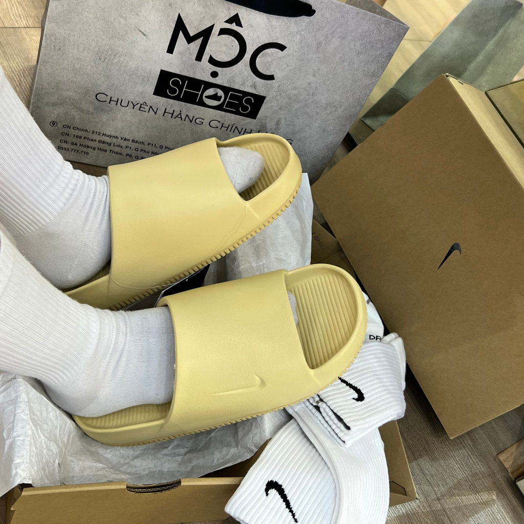 Dép N.i.k.e Calm Slide *Seasame* - Code: Dx4816-200