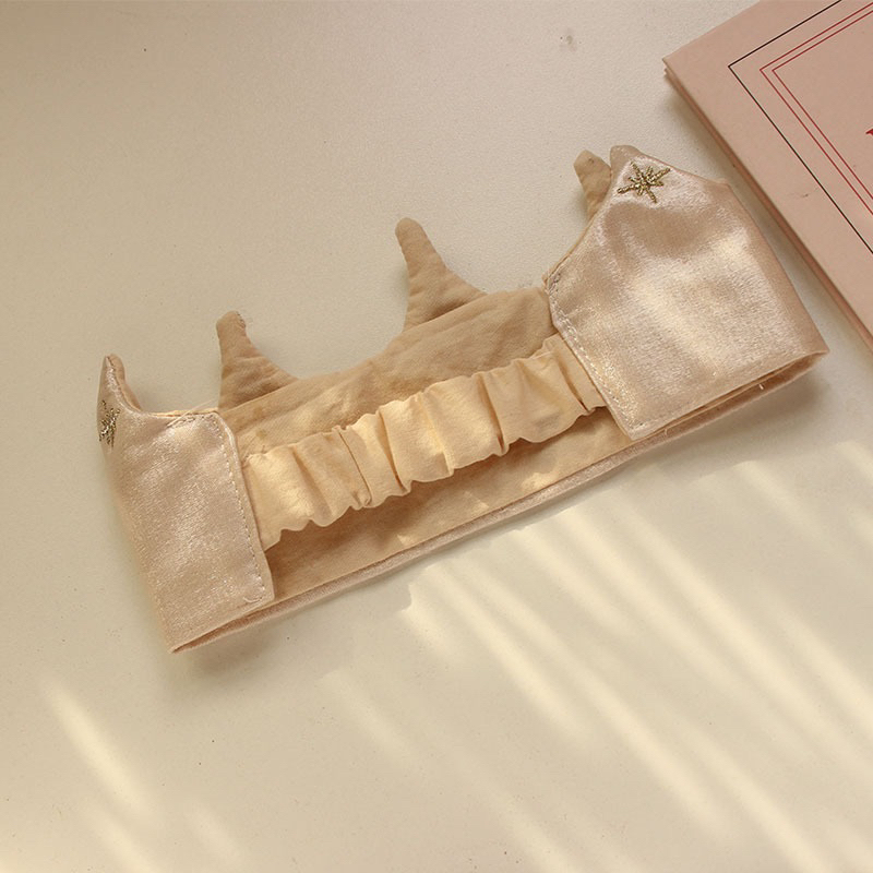 Set băng đô vương miện kèm tất cho bé trai 1-3 tuổi Chicbaby turban vương miện cho bé trai