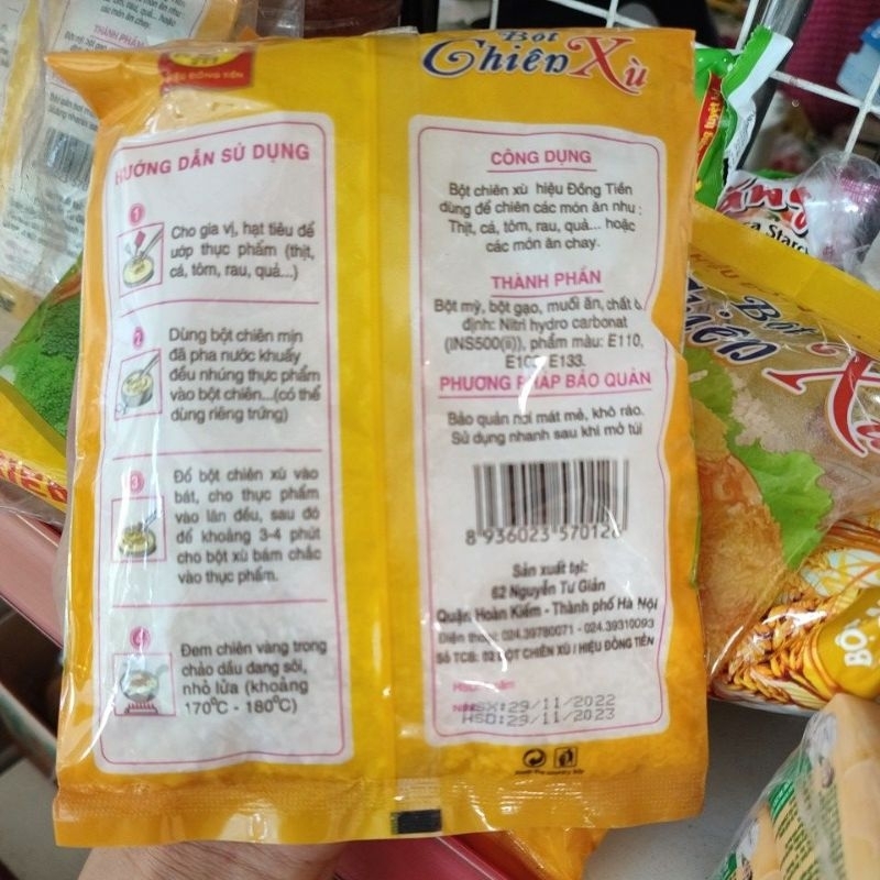 Bột chiên xù  Đồng Tiền gói 100g