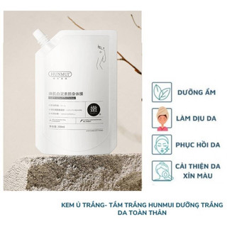 Kem Ủ Trắng - Tắm Trắng HUNMUI dưỡng trắng da toàn thân ILY