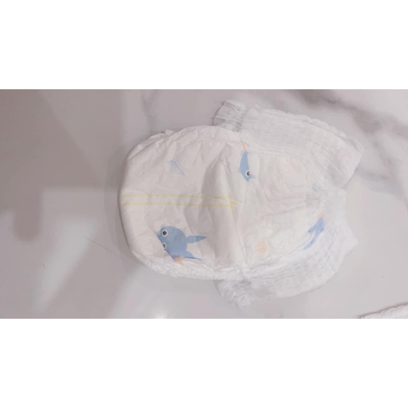 Tã/Bỉm quần Trần con thỏ xanh - xuông xuất Nhật đủ size M/L/XL/XXL/XXXL cho bé 5-17kg