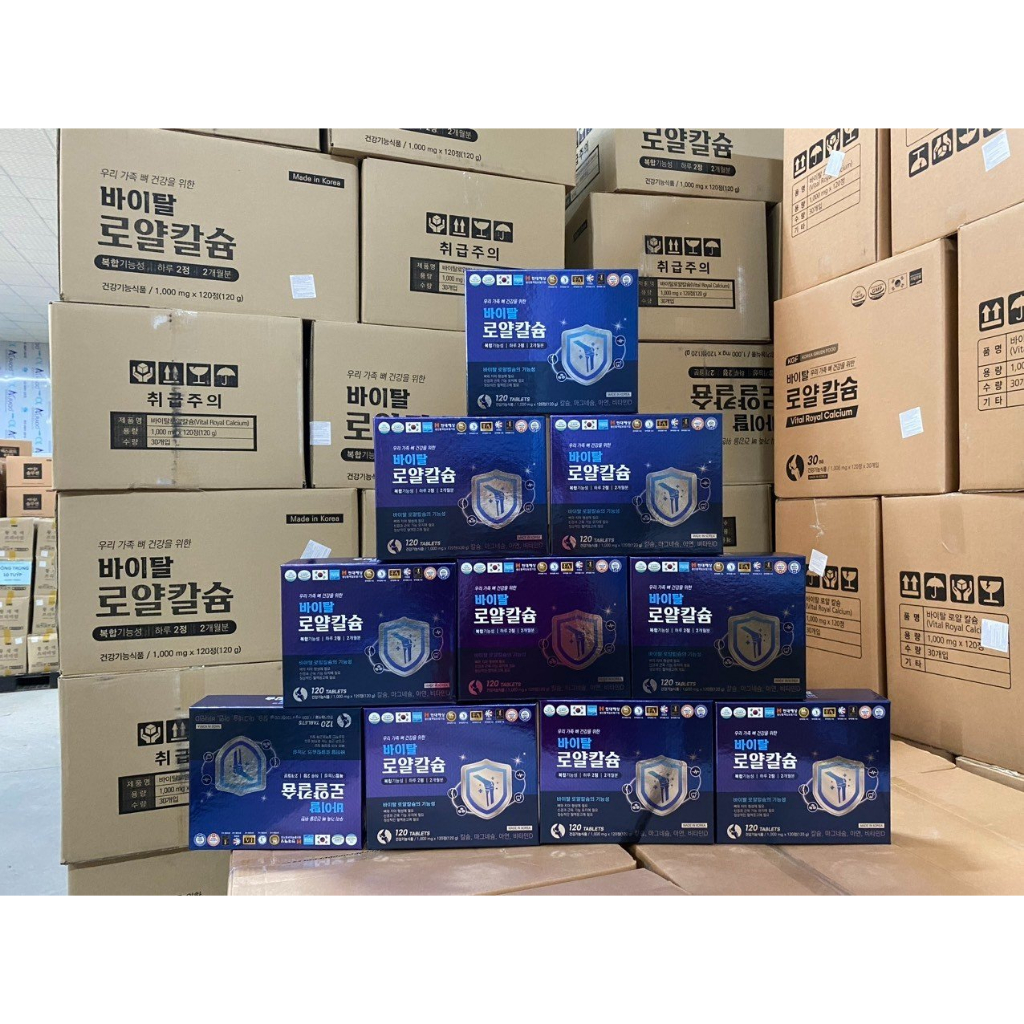 Viên uống bổ sung Canxi HANMI Hàn Quốc Hộp 120 viên x 1000mg