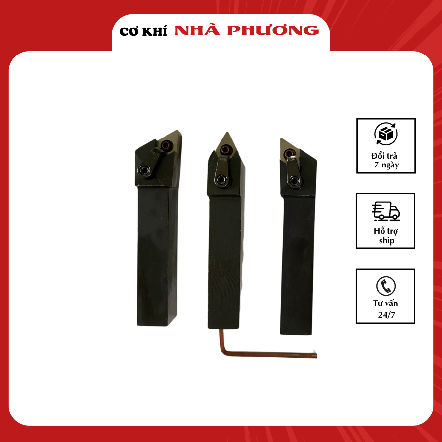 Cán dao tiện ngoài máy CNC cán tiện lắp chip D15 MDJNR MDJNL MDPNN thép cứng- Cơ Khí Nhã Phương