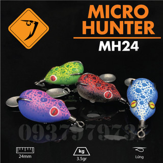 [PHÂN PHỐI CHÍNH HÃNG] - [TNT LURES] - MH24 MICRO HUNTER - MỒI CÂU LURE - MỒI GIẢ - MỒI NHÁI HƠI - MỒI CÂU CÁ LÓC