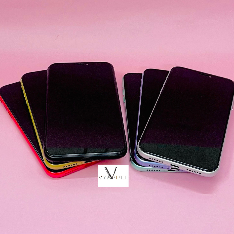 Mô Hình trưng bày IP11 màu xanh ngọc, vàng, đỏ, tím, trắng, đen