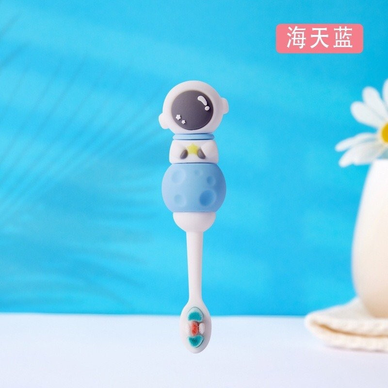 Bàn chải đánh răng cho bé 2-7y tay cầm nghộ nghĩnh