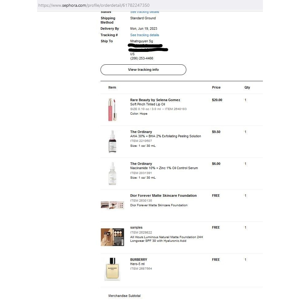 Son lì rare beauty soft pinch tinted lip oil siêu bóng