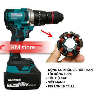 máy khoan búa 3 chức năng 199v