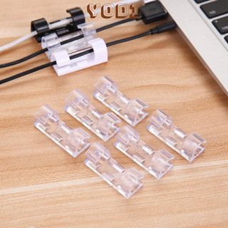 Set 20 nẹp giữ dây điện, 20 kẹp dây điện giúp tránh tình trạng dây điện lúc nào cũng rối gây nguy hiểm, vỉ 20 kẹp điện