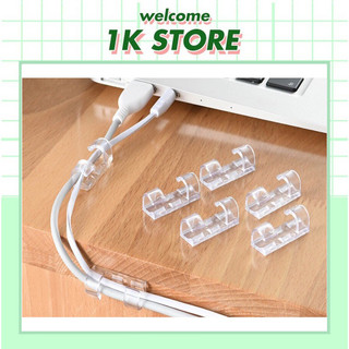 20 Kẹp điện, set 20 kẹp điện chất liệu nhựa cao cấp, giúp giữ dây điện luôn trong tình trạng gọn gàng, kẹp dây điện
