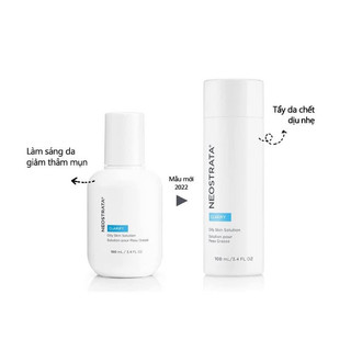 Tẩy tế bào chết hóa học neostrata clarify oily skin solution 8% aha 100ml