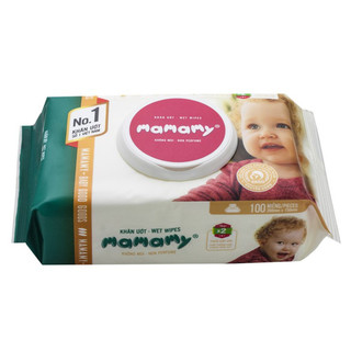 Khăn ướt mamamy 100 tờ/80 tờ/30 tờ có nắp không mùi